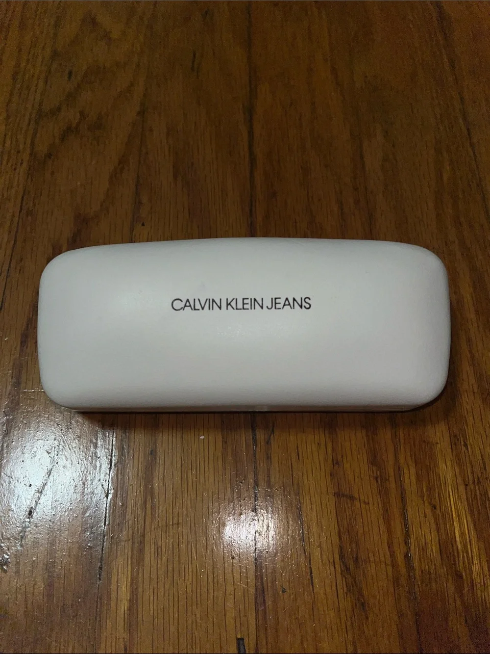 Calvin Klein Jeans White and Black Eyewear Case